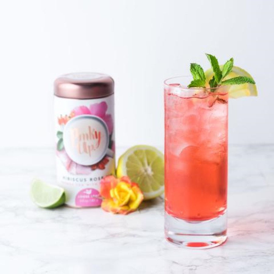 Hibiscus Refresher Pinky Up Recipe Summer Beverage