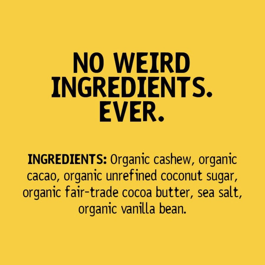 No Weird Ingredients Ever In Hu Chocolate Covered Vanilla Bean Cashews Ingredient List
