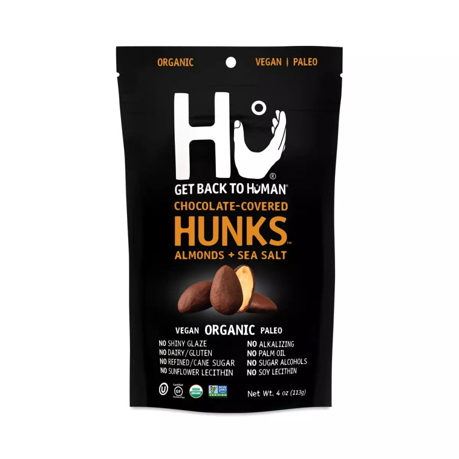 Hu Chocolate Covered Hunks Almonds With Sea Salt 4oz