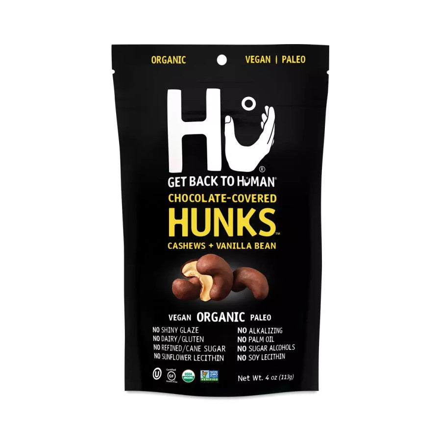 Hu Chocolate Covered Hunks Cashews With Vanilla Bean 4oz