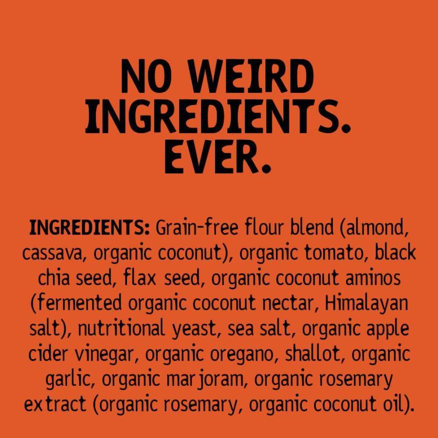 No Weird Ingredients Ever In Hu Pizza Flavor Grain Free Crackers Ingredient List