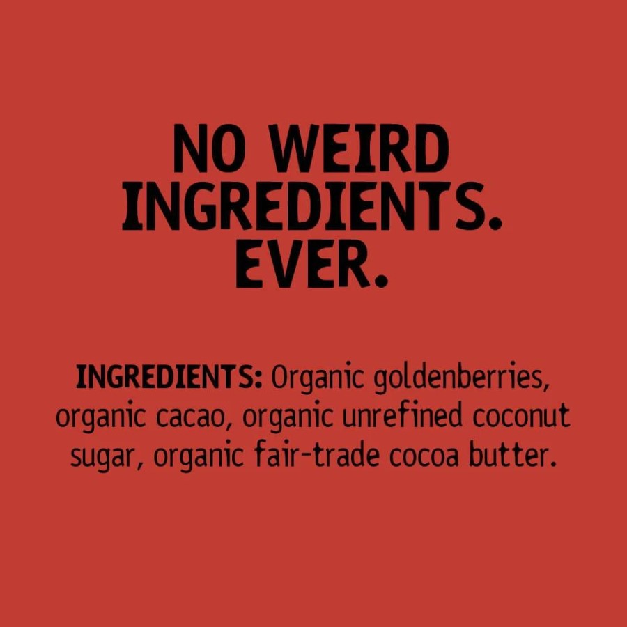 No Weird Ingredients Ever In Hu Chocolate Covered Sour Goldenberries Ingredient List