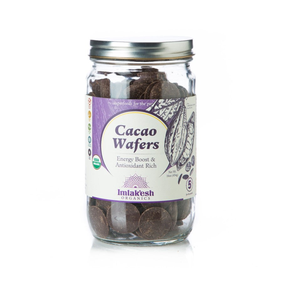 Imlak'esh Organics Cacao Wafers 16oz