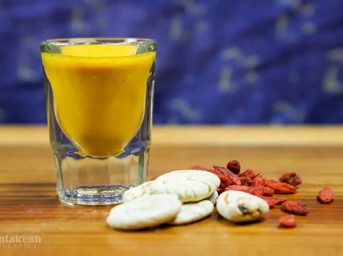 Imlakesh Recipe Longevity Shot With Organic Goji Berry And Macambo Beans