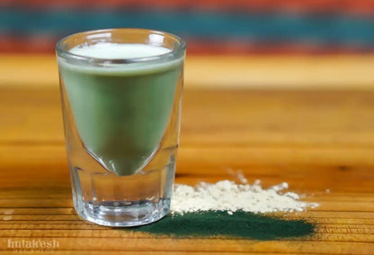 Imlakesh Recipe Maca Green Shot With Organic Maca And Spirulina Powders