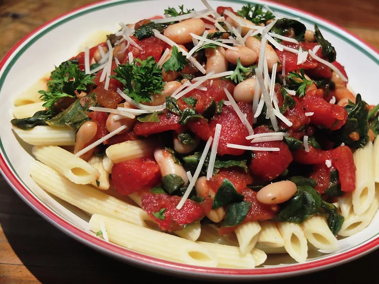Italian Penne And Beans Recipe Using Jack's Quality Cannellini Beans And Pasta