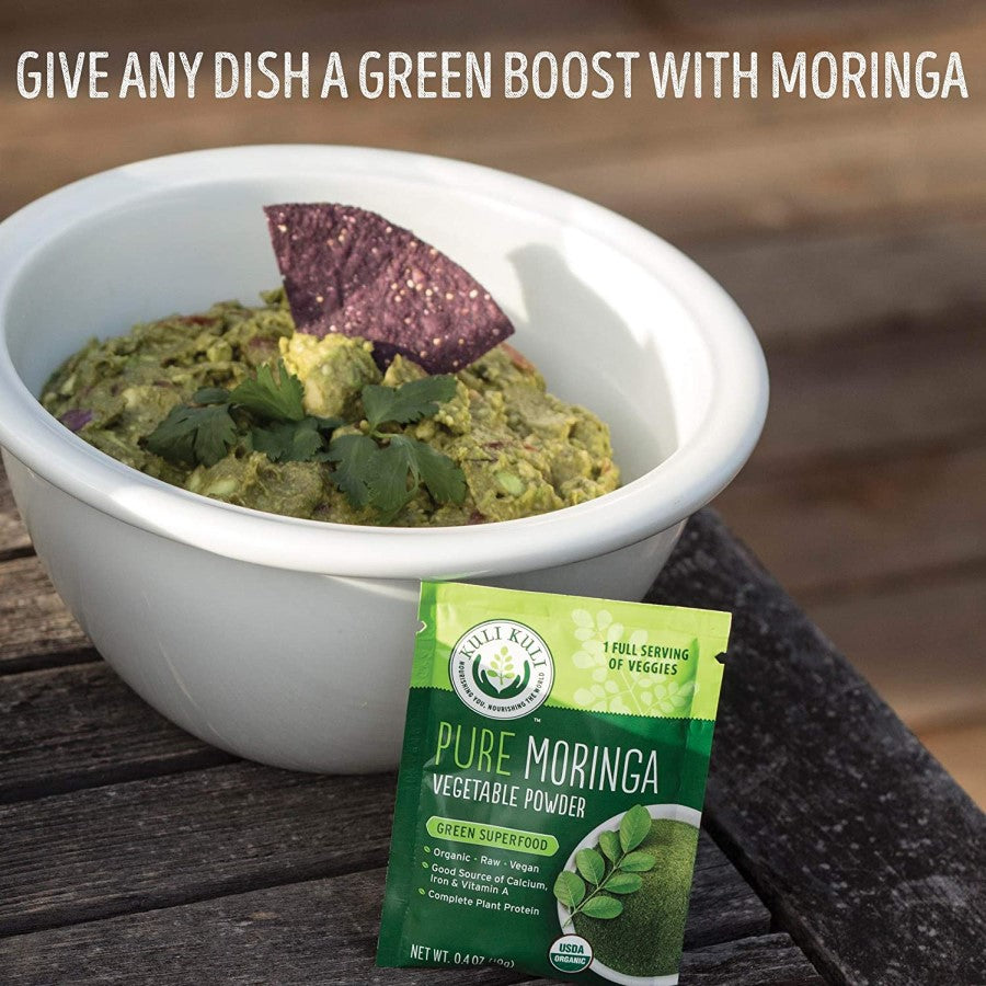 Give Any Dish A Green Boost With Organic Kuli Kuli Moringa Powder