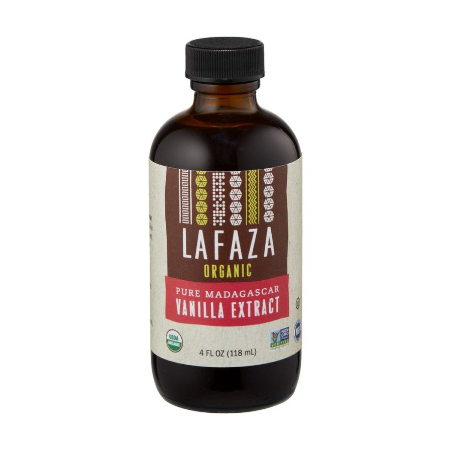 Lafaza Organic Pure Madagascar Vanilla Extract 4oz