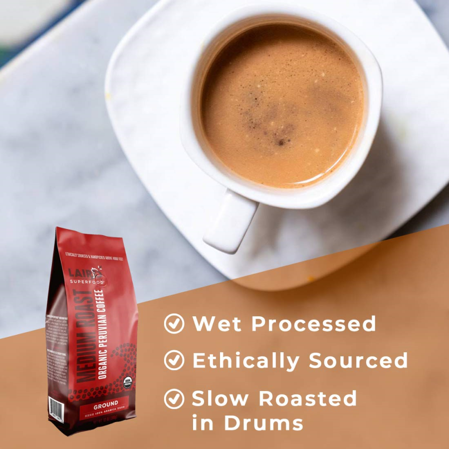Premium wet processed coffee that's ethically sourced and slow roasted.