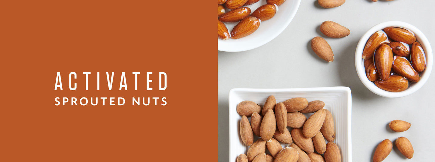 Activated Sprouted Nuts Living Intentions Almonds No Salt