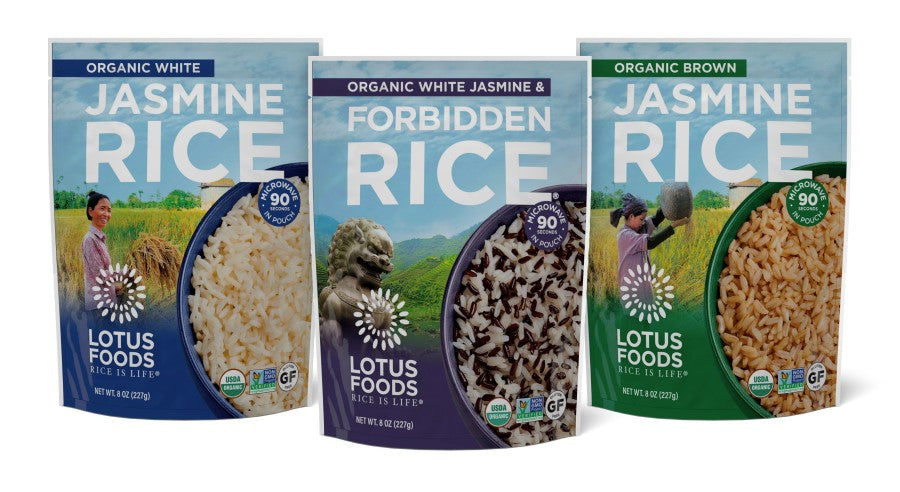 Lotus Foods Organic Heat & Eat Microwaveable Rice Pouches