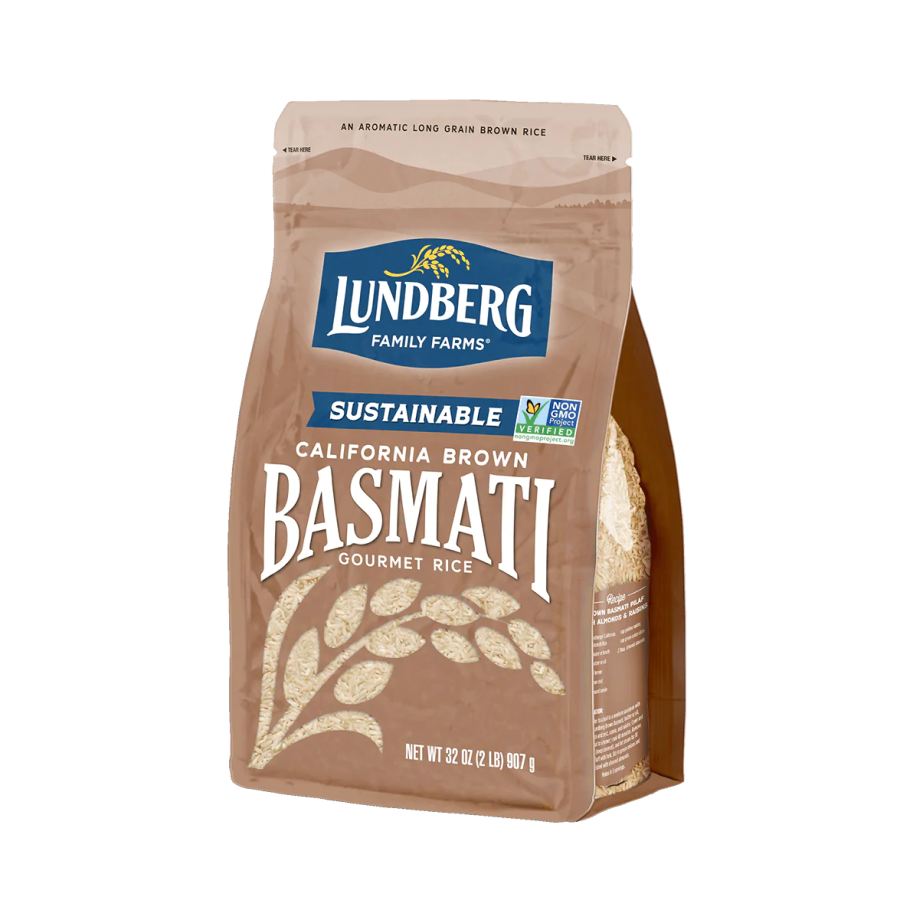 Lundberg Family Farms Non-GMO California Brown Basmati Rice 32oz