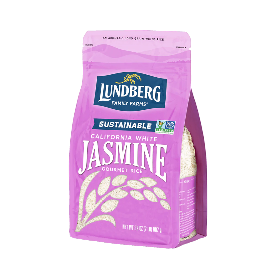 Lundberg Family Farms Non-GMO California White Jasmine Rice 32oz
