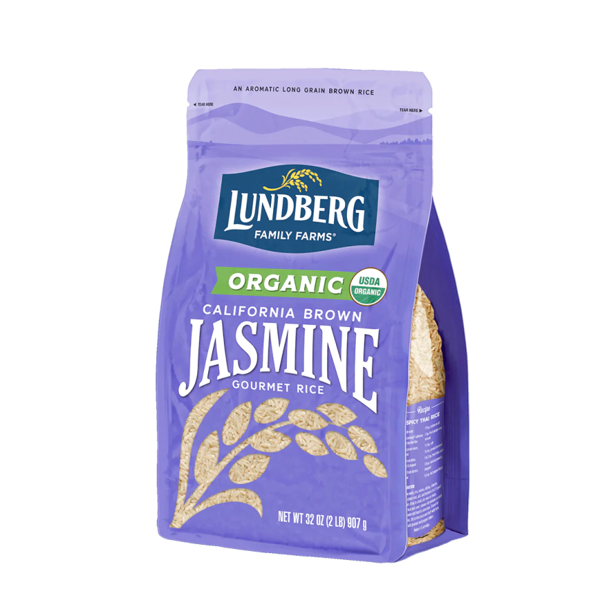 Lundberg Family Farms Organic California Brown Jasmine Rice 32oz