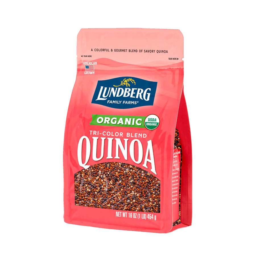 Lundberg Family Farms Organic Tri-Color Blend Quinoa 16oz