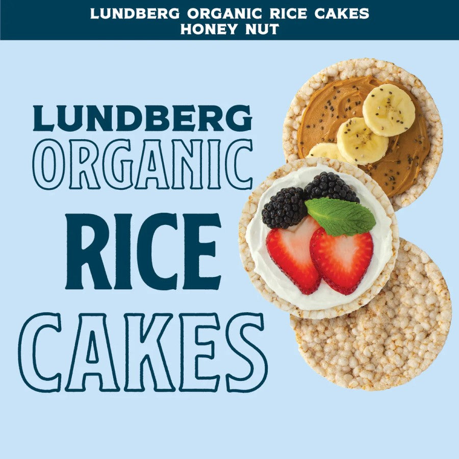 Sweet And Nutty Lundberg Nut Free Organic Rice Cakes Honey Nut Flavor Are Delicious To Eat Plain Or With Toppings