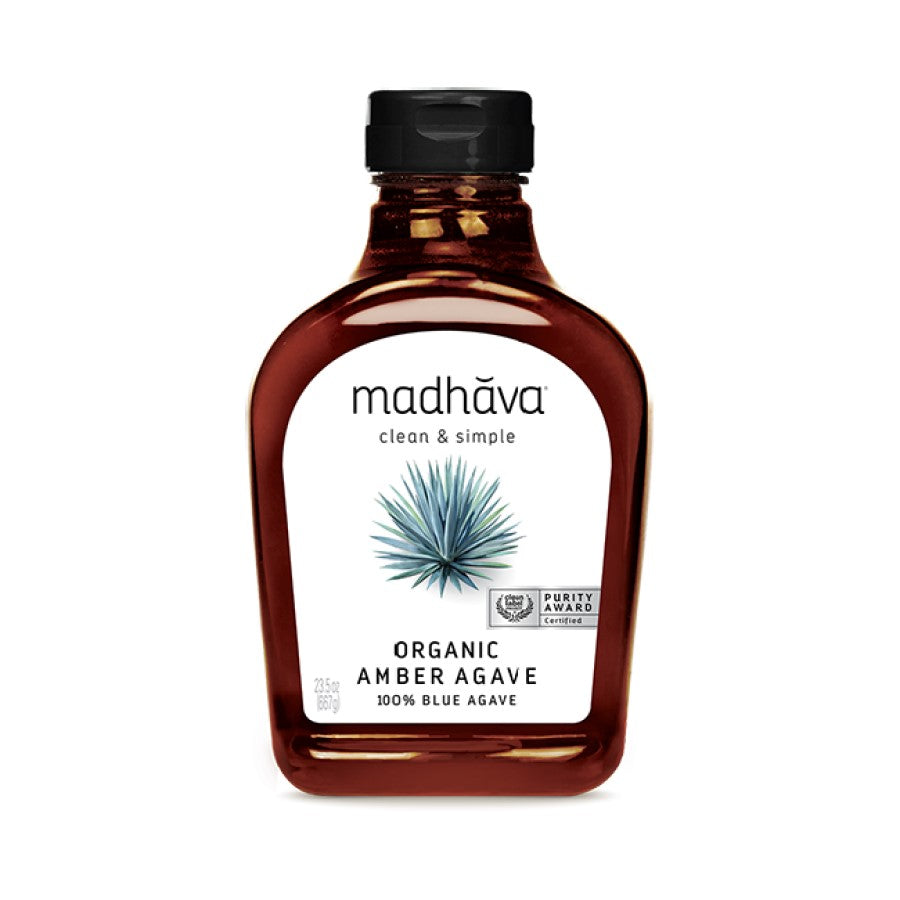 Madhava Organic Amber Blue Agave 23.5oz