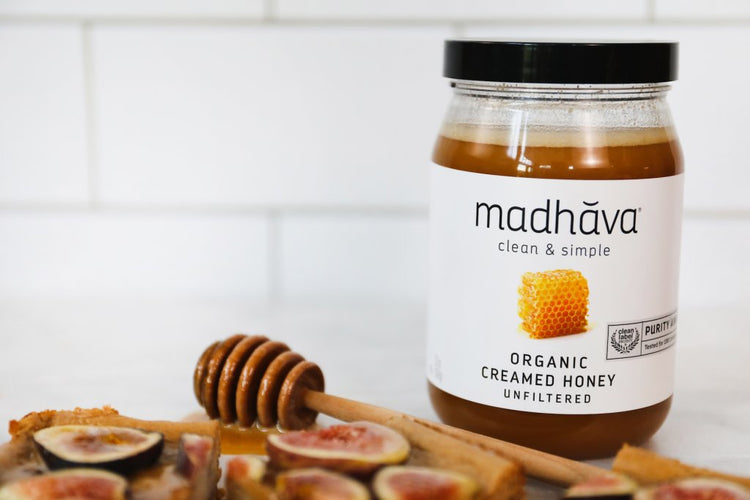 Madhava Organic Creamed Honey 22oz Terra Powders