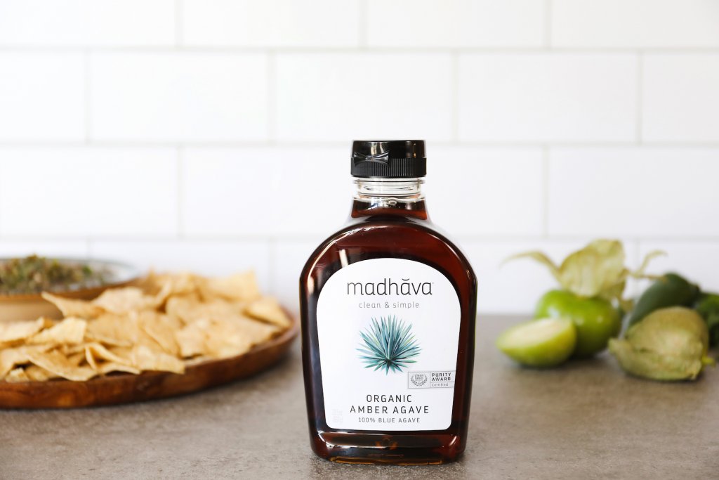 Madhava Clean And Simple Organic Amber Agave 100% Blue Agave In Squeeze Bottle