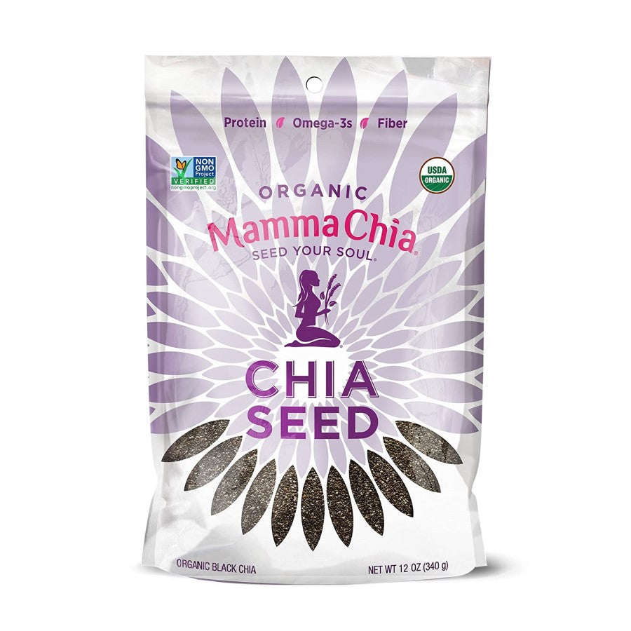 Mamma Chia Organic Black Chia Seeds 12oz