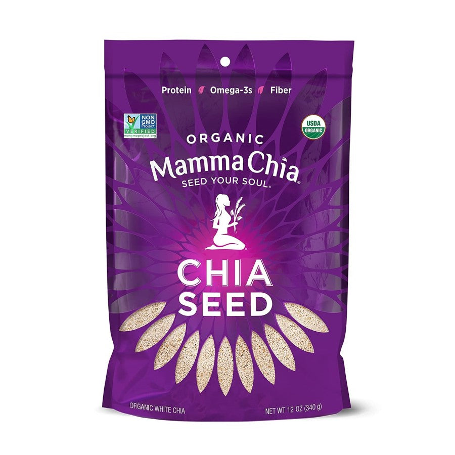 Mamma Chia Organic White Chia Seeds 12oz