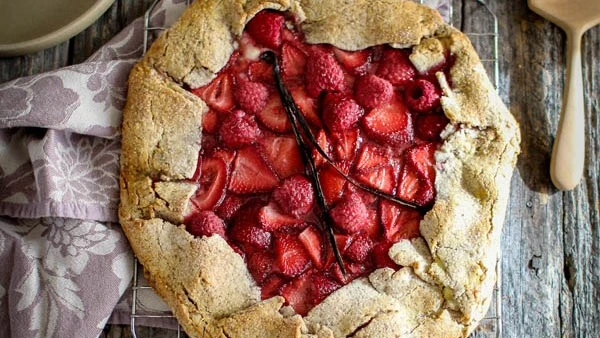 Mixed Berry Earl Grey Galette Recipe Pamela's Gluten Free Flour Nut Blend