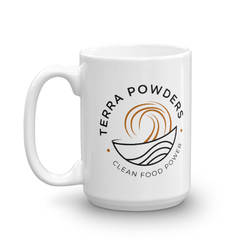 Terra Powders Golden Cocoa Mug 15 Ounce