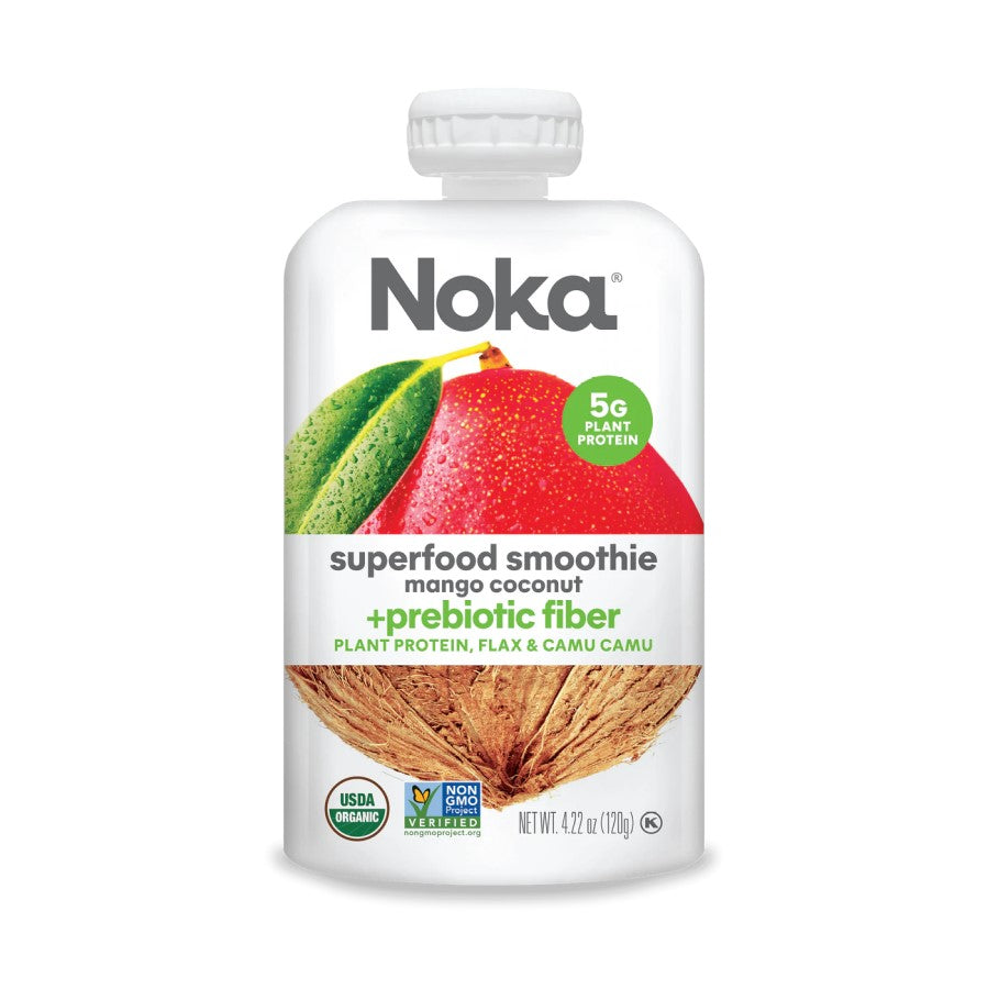 Noka Organic Superfood Smoothie Mango & Coconut 4.22oz