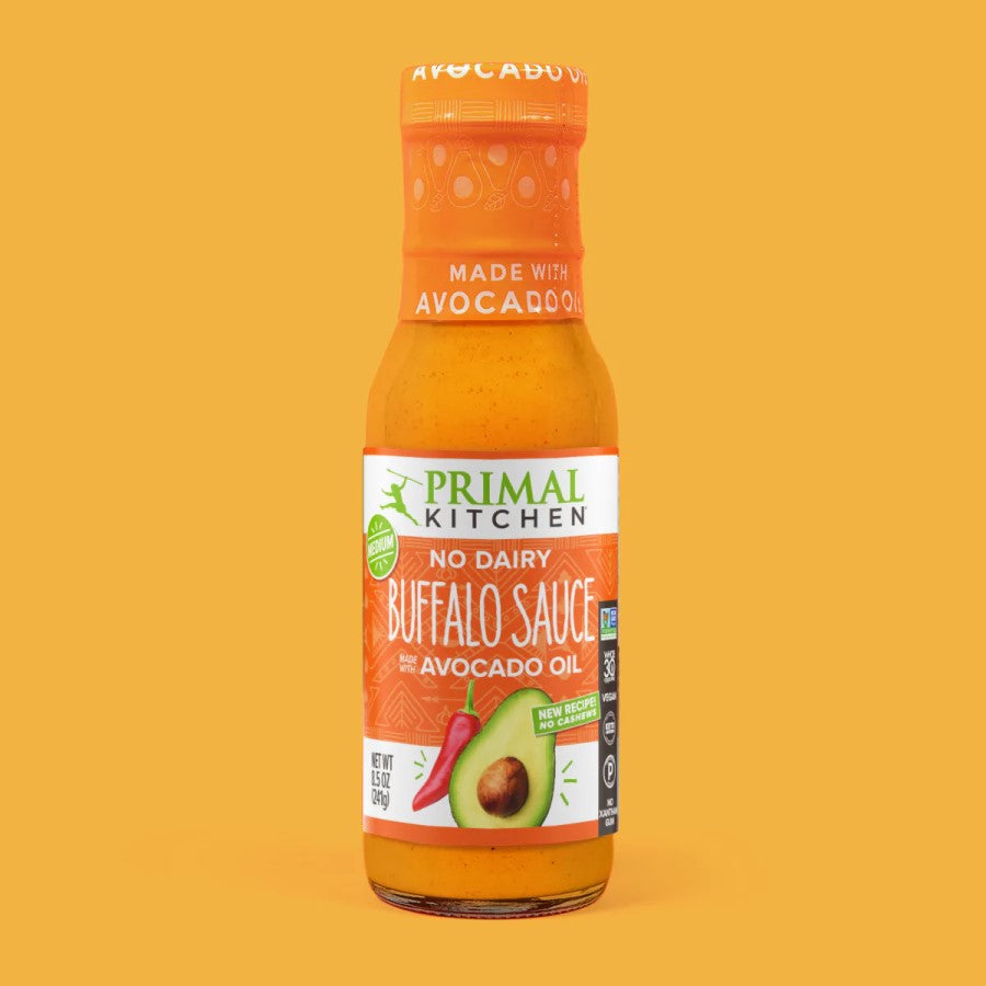 Primal Kitchen Buffalo Sauce, Medium Heat - 8.5 oz