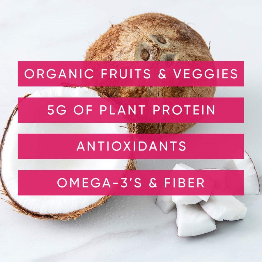 NOKA Mango And Coconut Smoothies Contain Organic Fruits Veggies Plant Protein Antioxidants Omega 3's Fiber