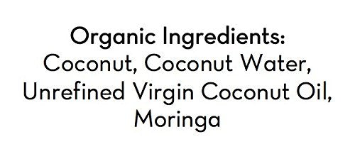 NUCO Moringa Coconut Wraps Just 4 Organic Ingredients