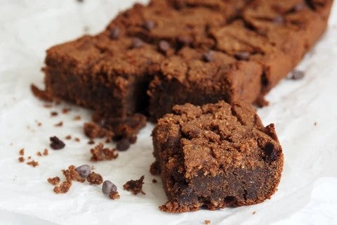 Paleo Chocolate Brownies Made With Organic Cocoa Cacao Powder From Natierra