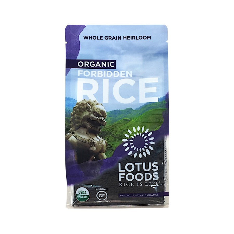 Lotus Foods Organic Heirloom Forbidden Rice 15oz