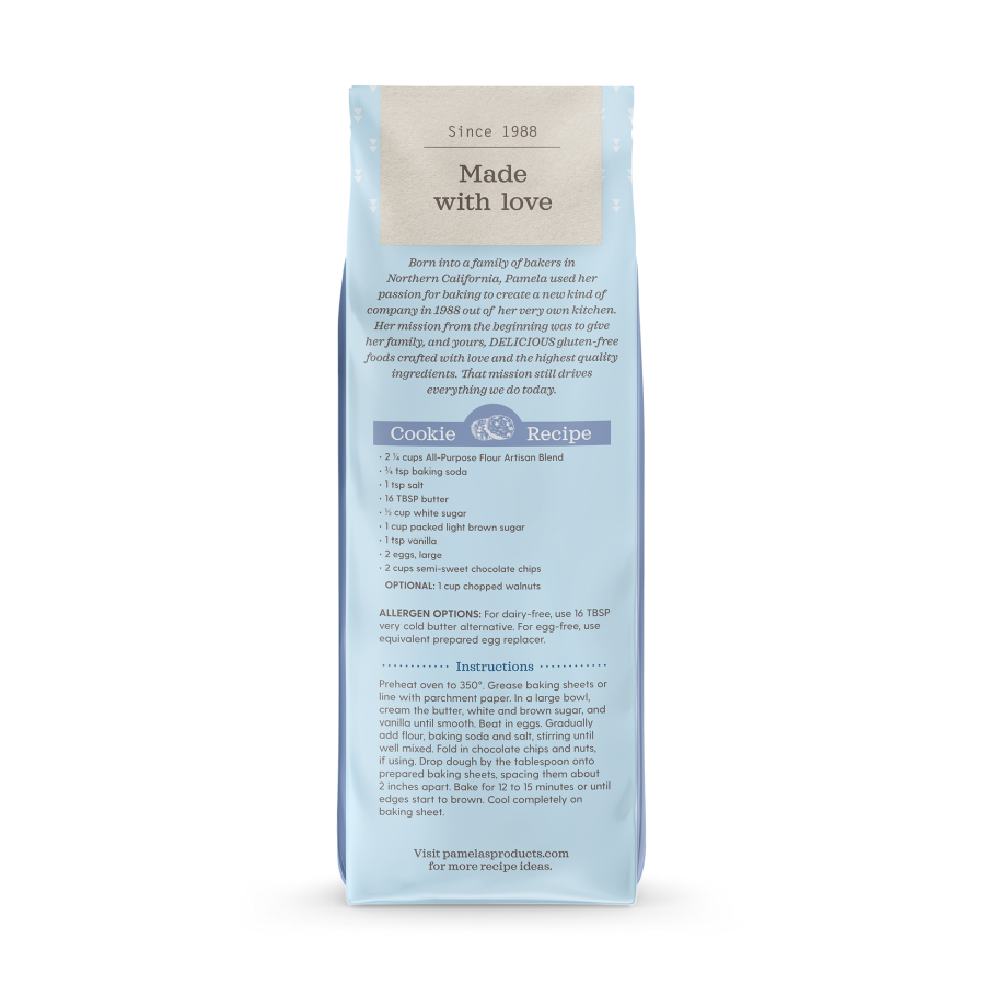 Pamela s All Purpose Gluten Free Flour Mix Terra Powders