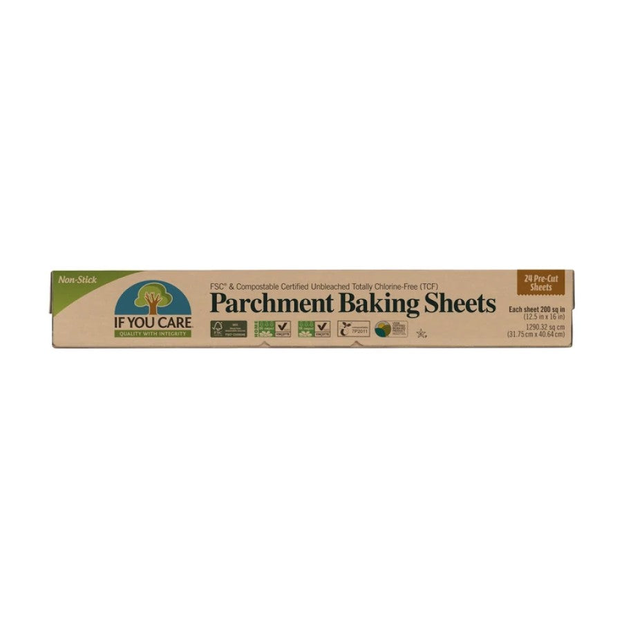 If You Care Parchment Baking Paper Sheets 24 Count