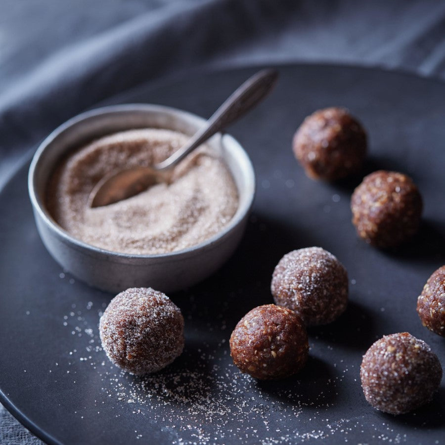 Peanut Butter Chia Quinoa Poppers Using Organic TruRoots Foods