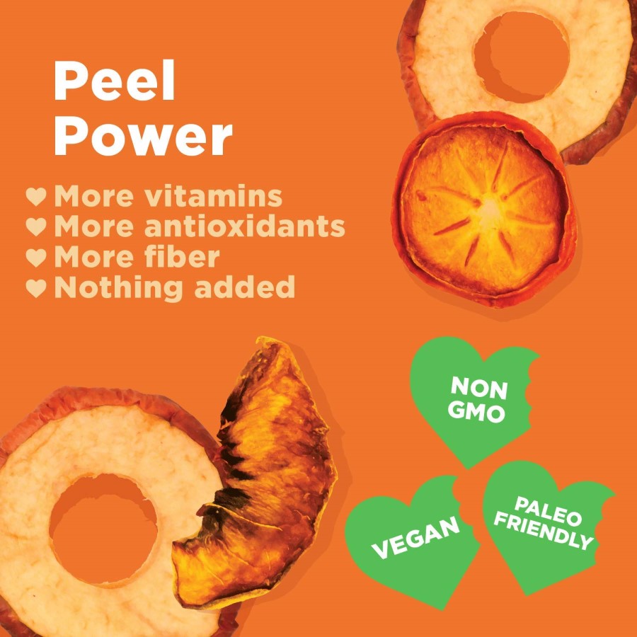 Orchard Rind Snacks Peel Power Fruit Snack Paleo Friendly Vegan Non-GMO