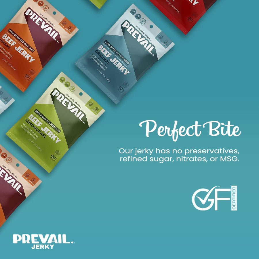 Prevail Jerky Is The Perfect Bite Healthy Snack Gluten Free Certified With No Refined Sugar Or MSG