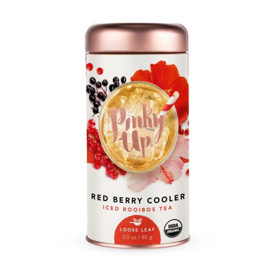 Pinky Up Red Berry Cooler Organic Loose Leaf Tea 3oz