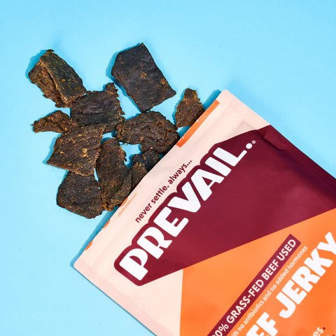 Umami Flavor Grass Fed Beef Jerky Is Like Teriyaki But Better Healthy Snack From Prevail
