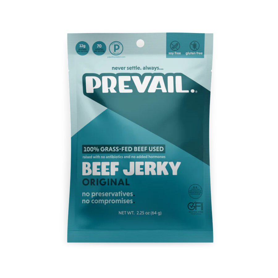 Prevail Grass-Fed Beef Jerky Original 2.25oz