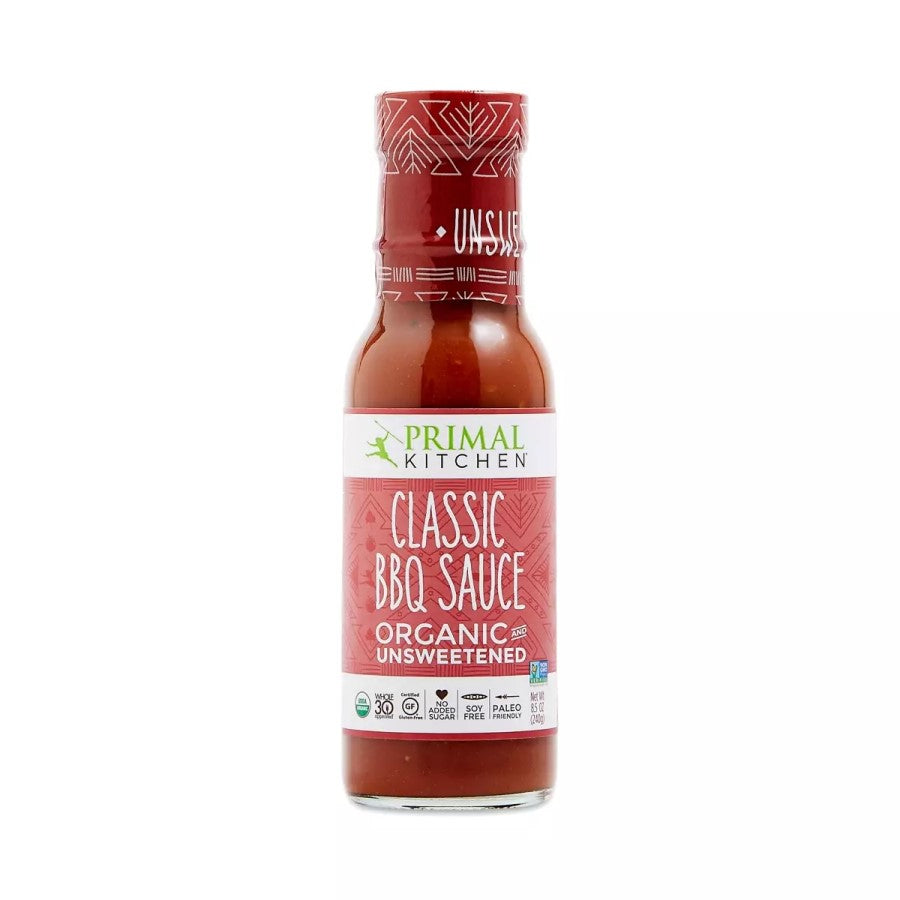 Primal Kitchen Classic BBQ Sauce Organic And Unsweetened 8.5oz
