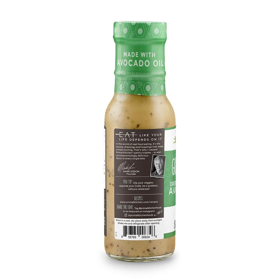 Mark Sisson Real Foods Eat Like Your Life Depends On It Primal Kitchen Marinade Dressing Green Goddess