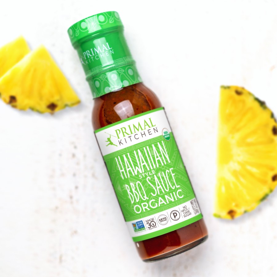 Primal Kitchen Organic Hawaiian Style BBQ Sauce With Fresh Pineapple