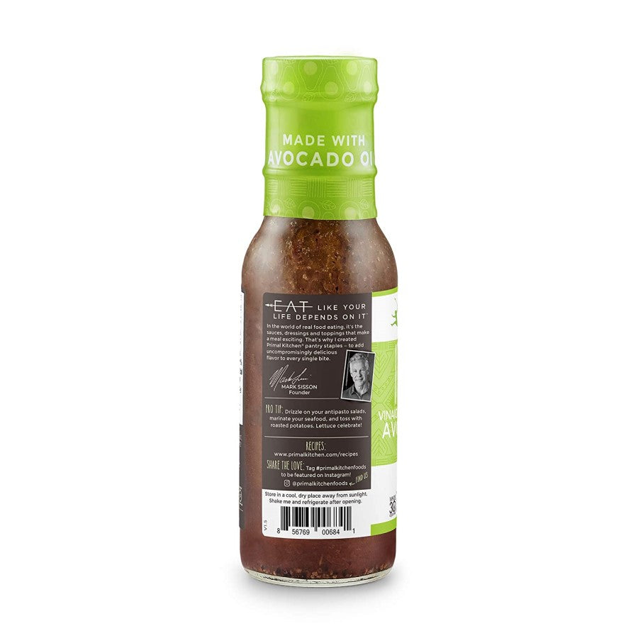 Mark Sisson Primal Kitchen Eat Like Your Life Depends On It Avocado Oil Italian Vinaigrette Marinade