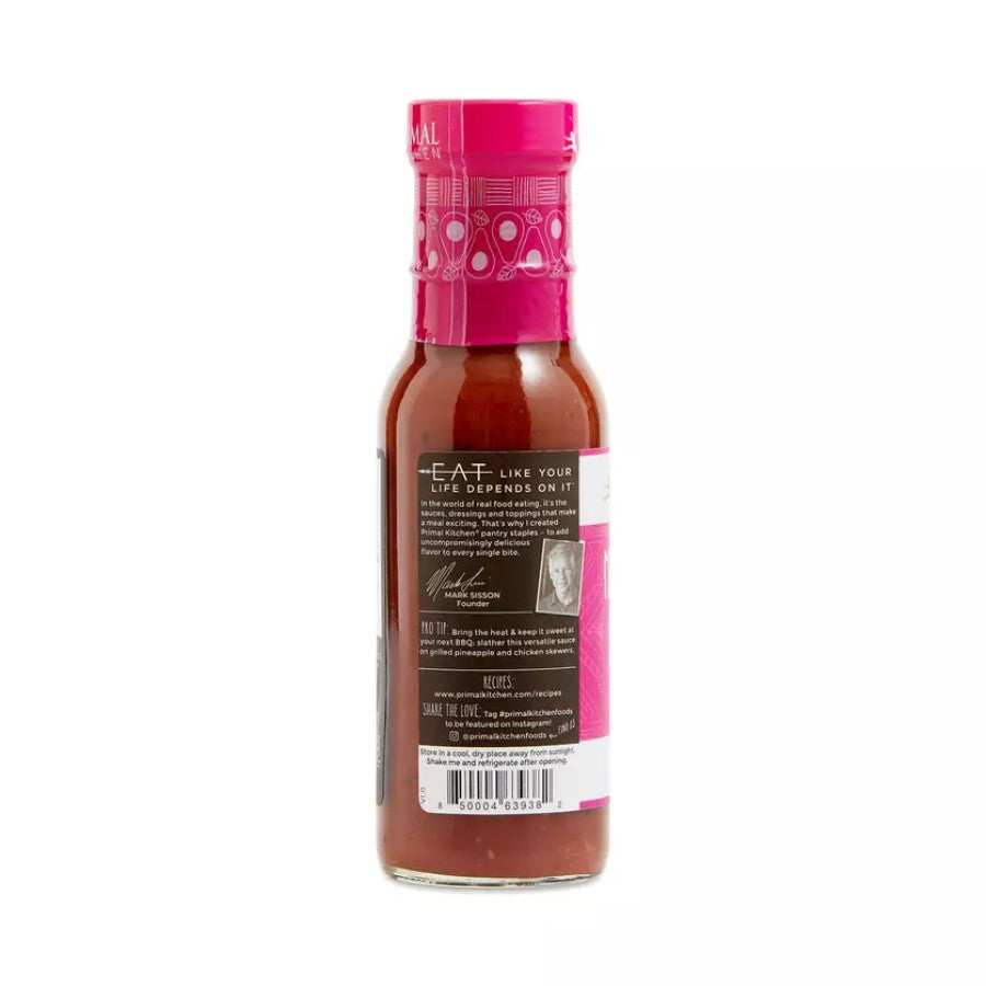 Primal Kitchen BBQ Sauce, Organic, Mango Jalapeno - 9.0 oz