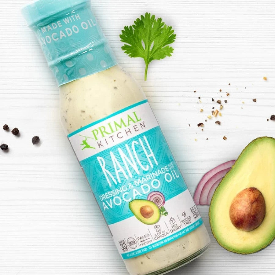 Primal Kitchen Ranch Dressing And Marinade Made With Avocado Oil Onion Parsley