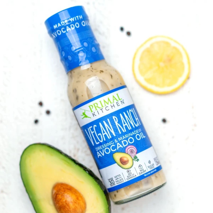 Primal Kitchen Vegan Ranch Dressing And Marinade Made With Avocado Oil Lemon