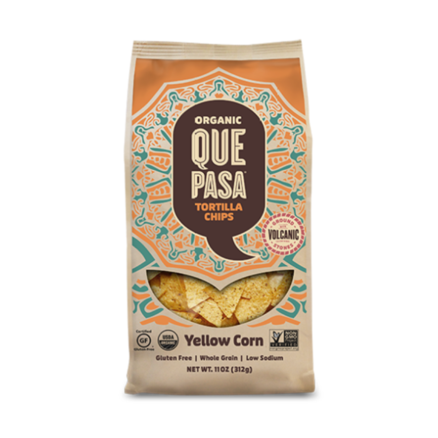 Que Pasa Organic Yellow Corn Tortilla Chips 11oz