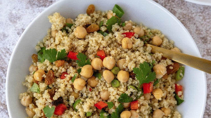 Sideaway Foods Organic Quinoa Chickpea Salad Recipe